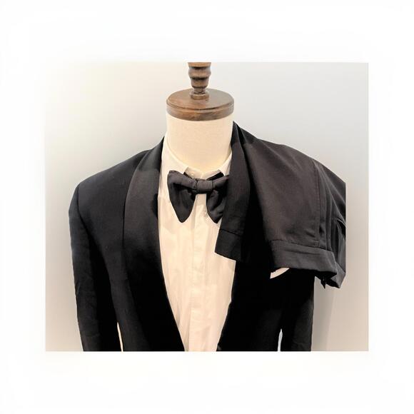 EXAMPLE BY MISSONI MENS TUXEDO 42L 38x29 MADE IN ITALY 100% WOOL UNK PANTS VGC!